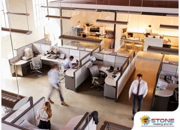 Open-Plan Office Cooling & Heating