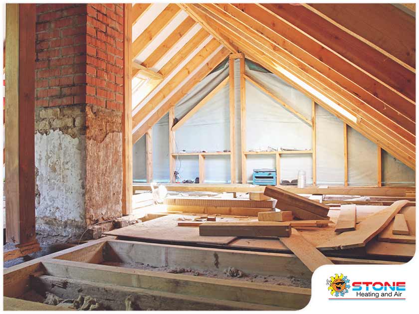 Clean Attic Helps Your HVAC System