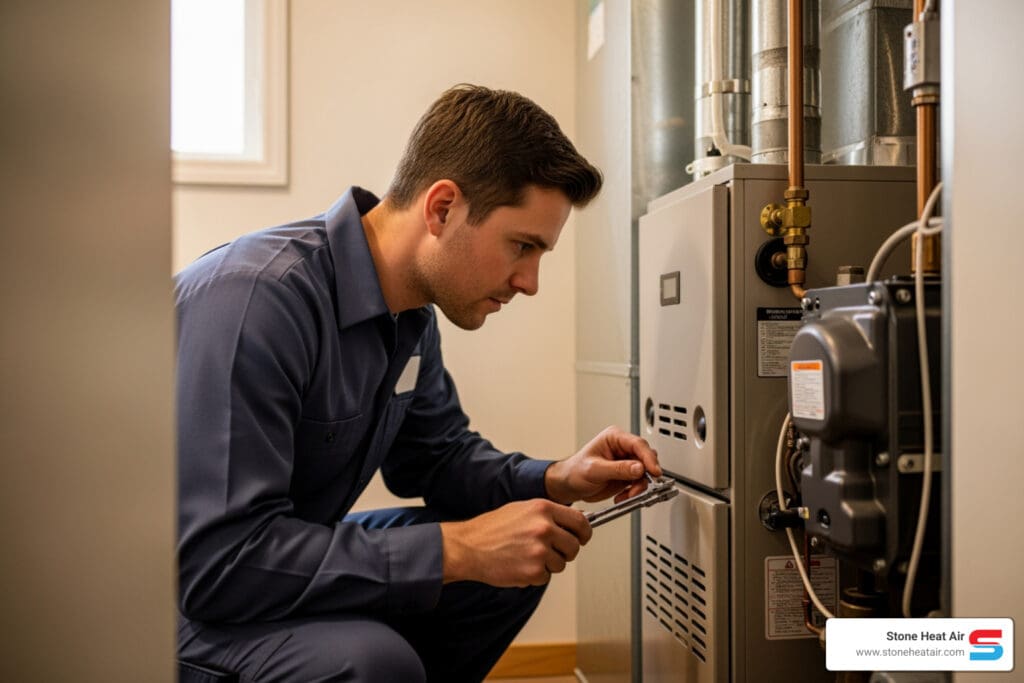 "I need to replace my old furnace. Find HVAC installers in the Rogue Valley."